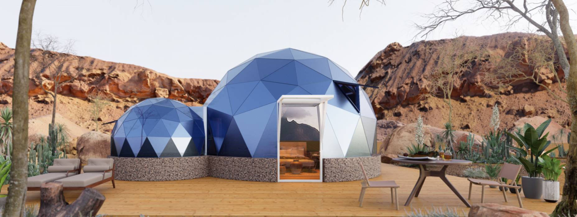 镜湖区球形智能光伏玻璃星空房